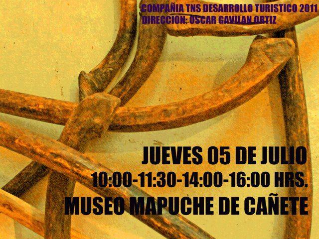 Teatro infantil en el Museo Mapuche de Cañete