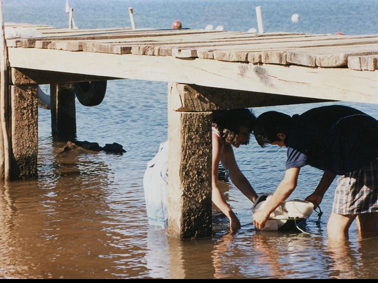 Amarre de wampo al muelle